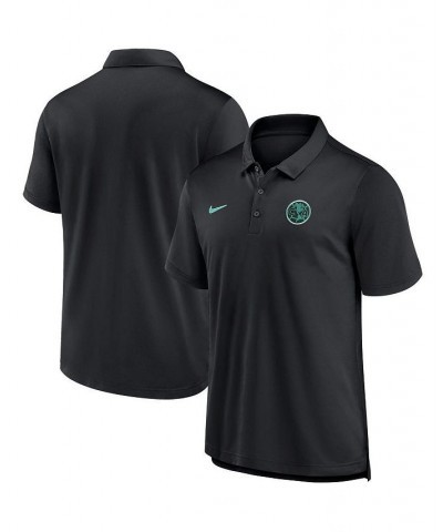 Men's Black Club America Slim 2.0 Polo $48.59 Polo Shirts