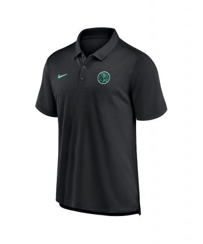 Men's Black Club America Slim 2.0 Polo $48.59 Polo Shirts