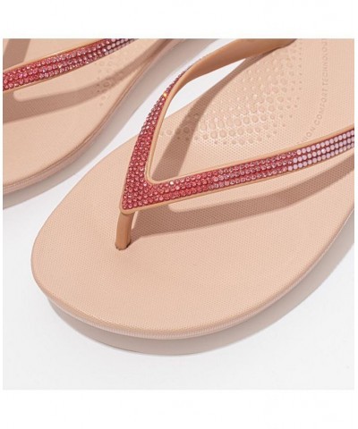 Women's Iqushion Ombre Sparkle Flip-Flops PD04 $30.25 Shoes