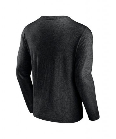 Men's Branded Black Chicago Cubs High Whip Pitcher Long Sleeve T-shirt $25.99 T-Shirts