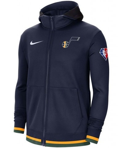 Men's Utah Jazz 75th Anniversary Performance Showtime Full-Zip Jacket $57.60 Jackets