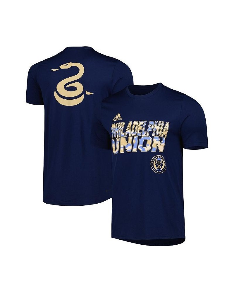 Men's Navy Philadelphia Union Team Jersey Hook AEROREADY T-shirt $25.00 T-Shirts