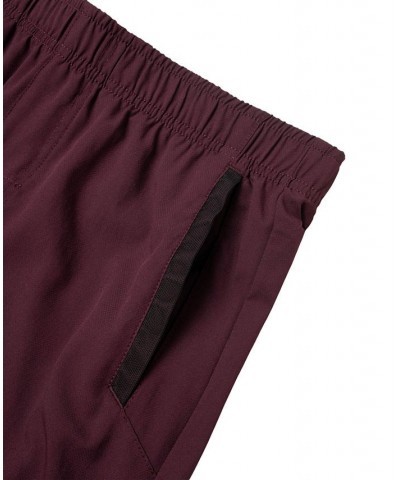 Men's Active Performance Yogger IV 17" Shorts with an Elastic Waistband Plum $27.72 Shorts