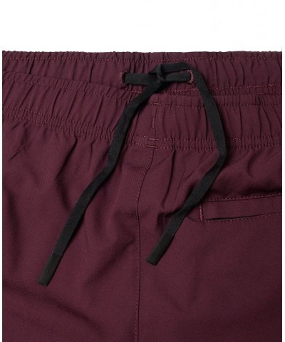 Men's Active Performance Yogger IV 17" Shorts with an Elastic Waistband Plum $27.72 Shorts