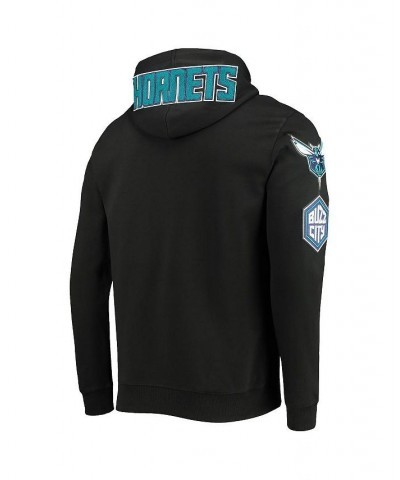 Men's LaMelo Ball Black Charlotte Hornets Team Player Pullover Hoodie $46.91 Sweatshirt