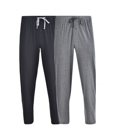 Hanes Men's Knit Sleep Pant, 2 Pack Multi $15.64 Pajama