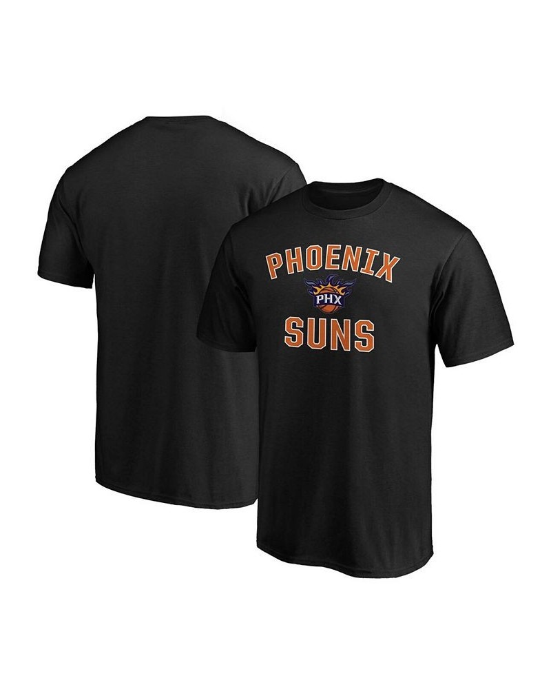 Men's Black Phoenix Suns Team Victory Arch T-shirt $15.80 T-Shirts