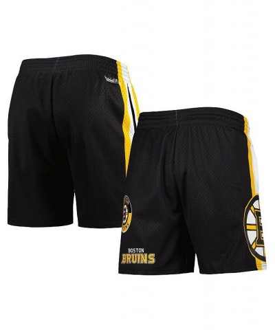 Men's Black Boston Bruins City Collection Mesh Shorts $45.10 Shorts