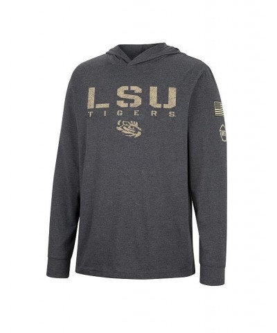 Men's Charcoal LSU Tigers Team OHT Military-Inspired Appreciation Hoodie Long Sleeve T-shirt $26.95 T-Shirts