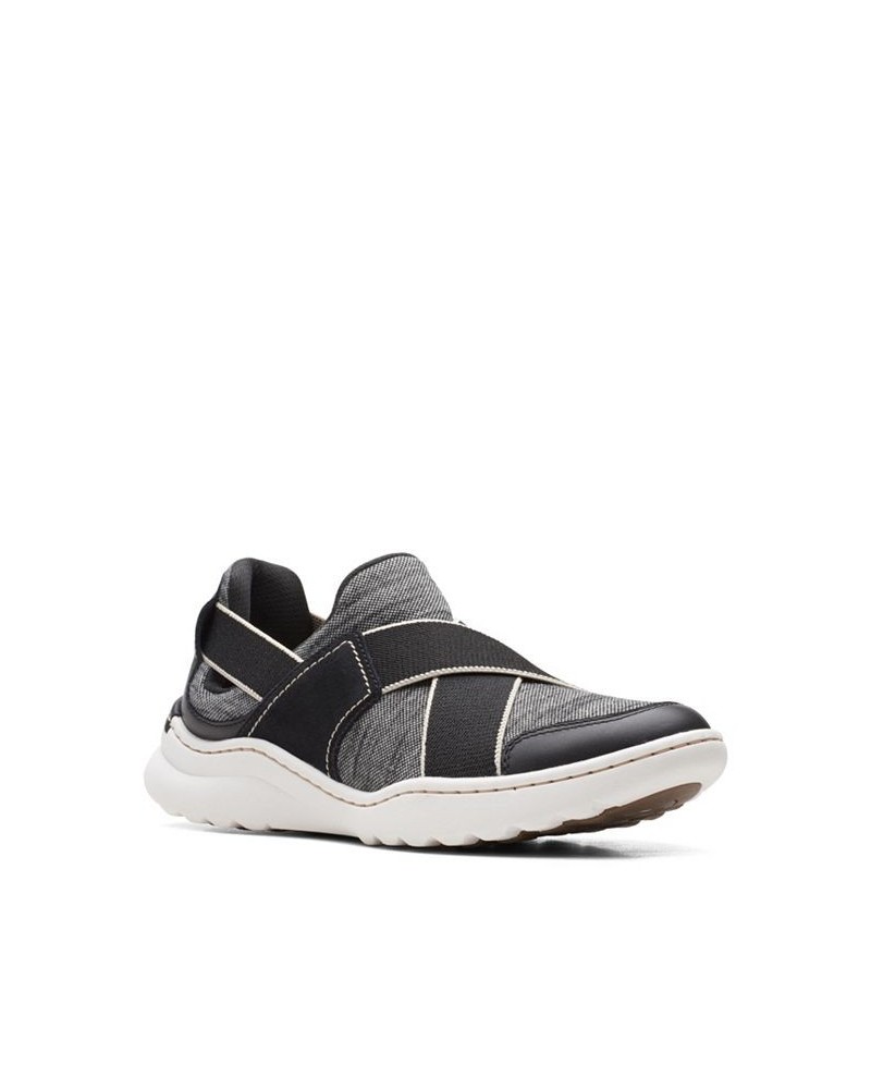 Women's Collection Teagan Go Sneakers Black $44.10 Shoes