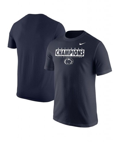 Men's Navy Penn State Nittany Lions 2023 NCAA Wrestling National Champions T-shirt $21.99 T-Shirts