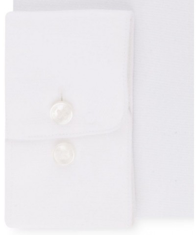 Calvin Klein Men's STEEL Classic/Regular Non-Iron Stretch Performance Dress Shirt White $25.73 Dress Shirts