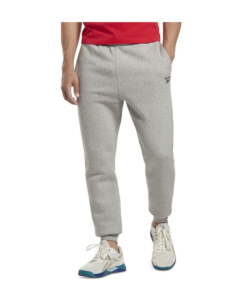 Men's Identity Classic Fleece Drawstring-Waist Logo Jogger Pants PD05 $22.31 Pants