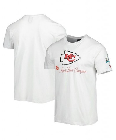 Men's White Kansas City Chiefs Historic Champs T-shirt $21.50 T-Shirts