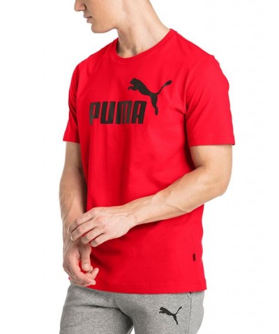 Men's Essential Logo T-Shirt Red $15.24 T-Shirts