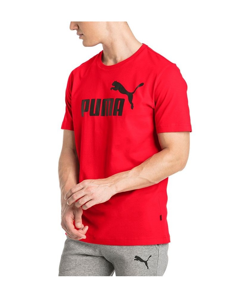 Men's Essential Logo T-Shirt Red $15.24 T-Shirts