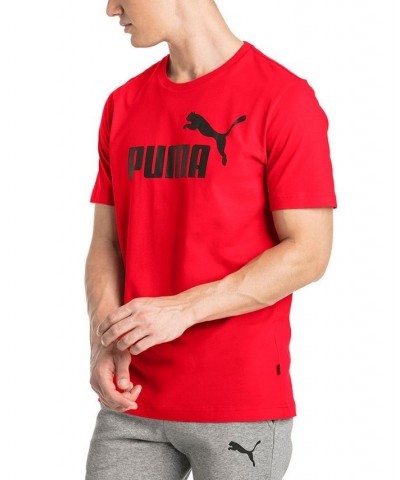 Men's Essential Logo T-Shirt Red $15.24 T-Shirts