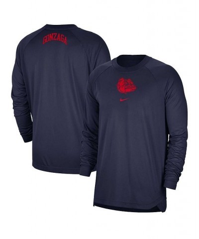 Men's Navy Gonzaga Bulldogs Basketball Spotlight Performance Raglan T-shirt $28.00 T-Shirts