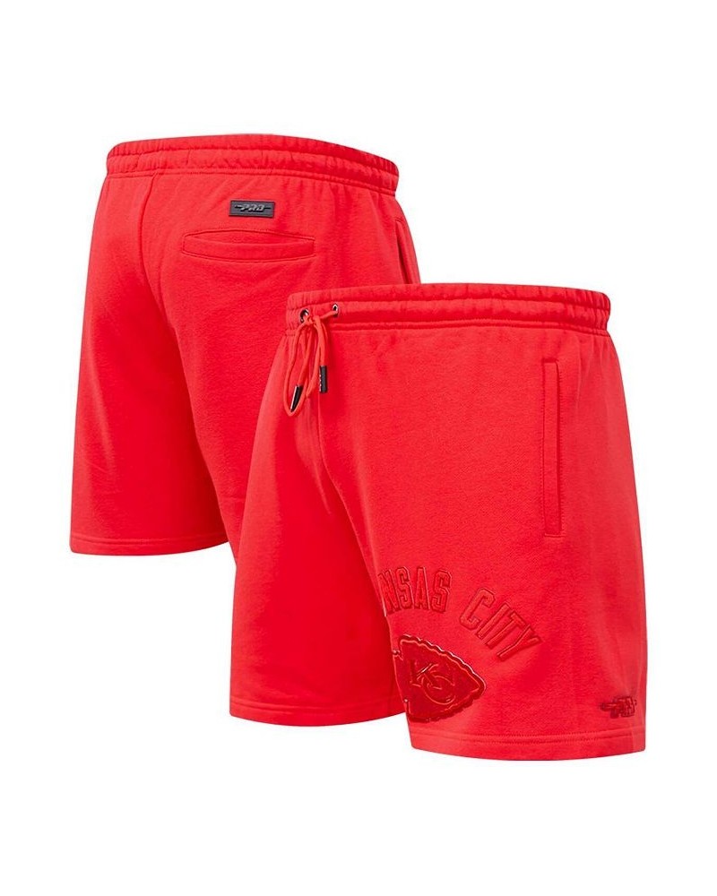 Men's Kansas City Chiefs Triple Red Shorts $42.30 Shorts