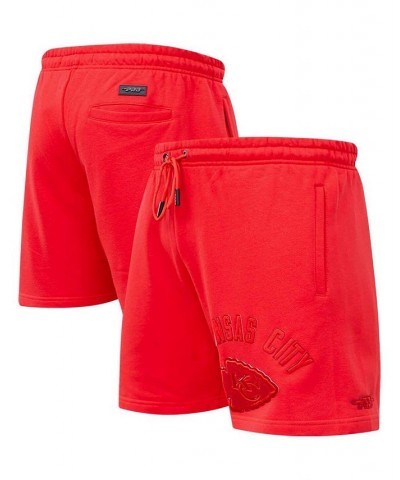 Men's Kansas City Chiefs Triple Red Shorts $42.30 Shorts