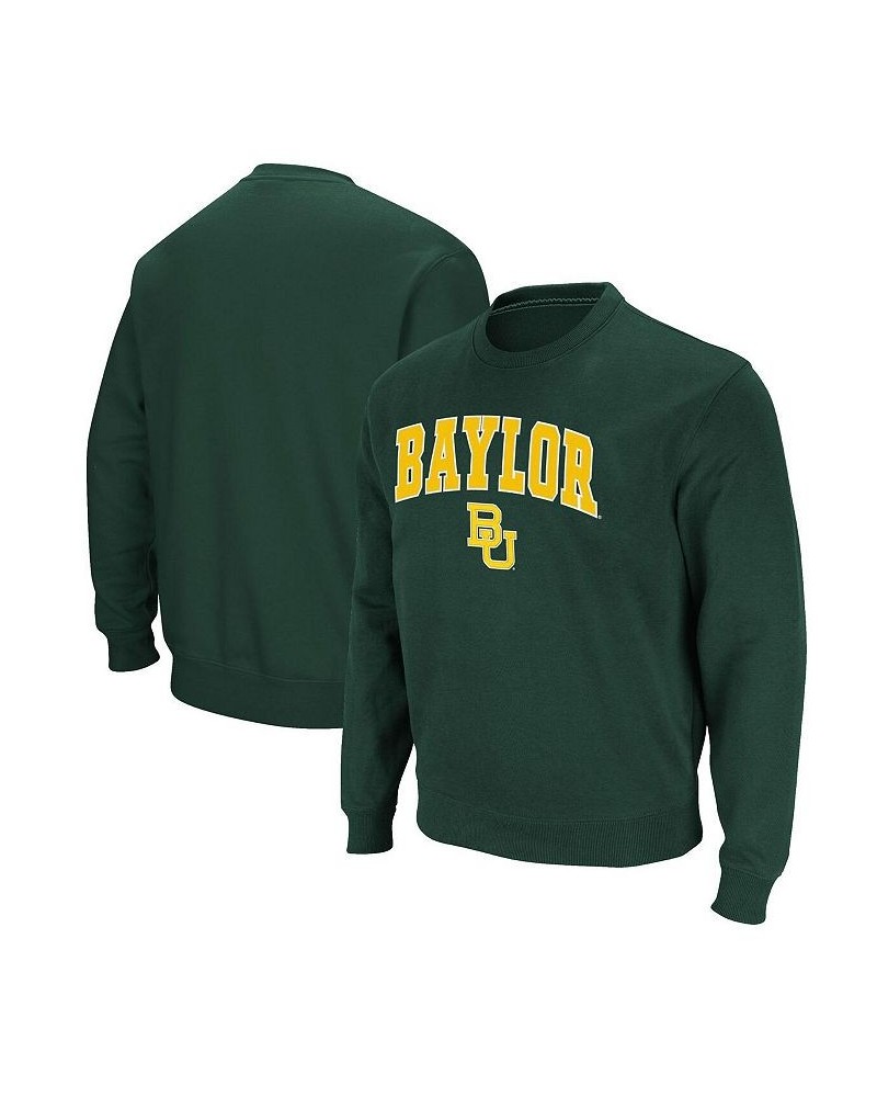 Men's Green Baylor Bears Arch & Logo Pullover Sweatshirt $27.60 Sweatshirt