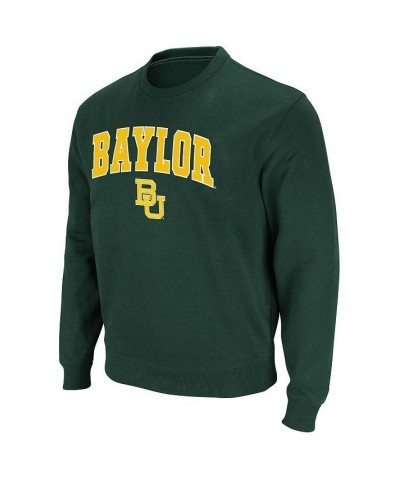 Men's Green Baylor Bears Arch & Logo Pullover Sweatshirt $27.60 Sweatshirt