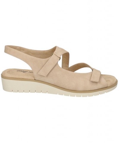 Women's Bound Wedge Sandals PD04 $36.40 Shoes